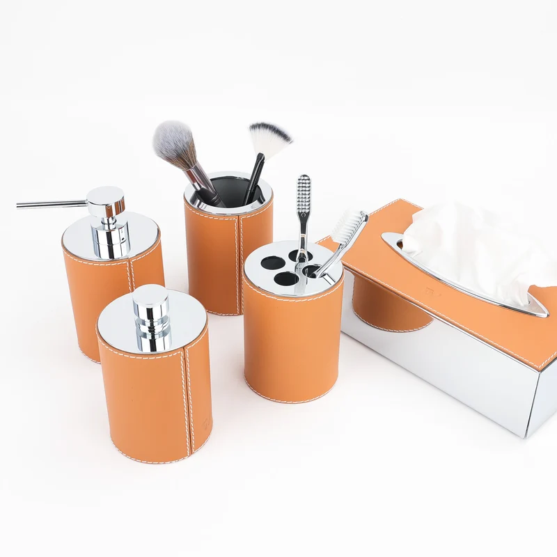 Leder Utensilienbehälter 91416Q