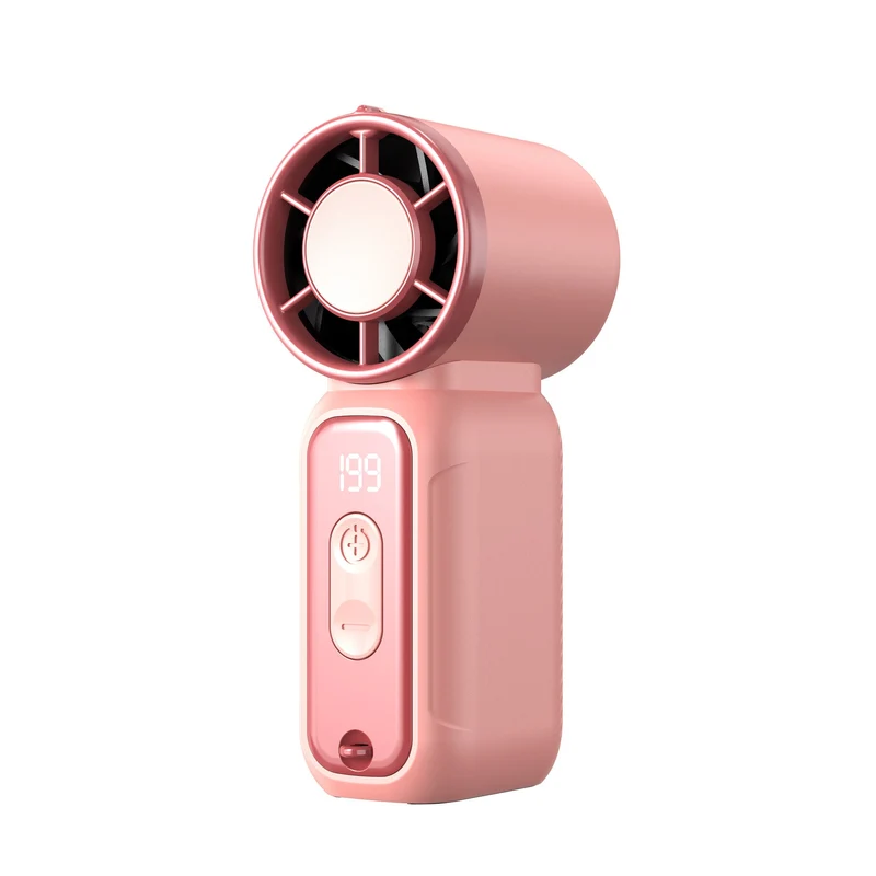 Dame Bærbar Høyytelses Vifte med digital temperaturvisning Luvikno