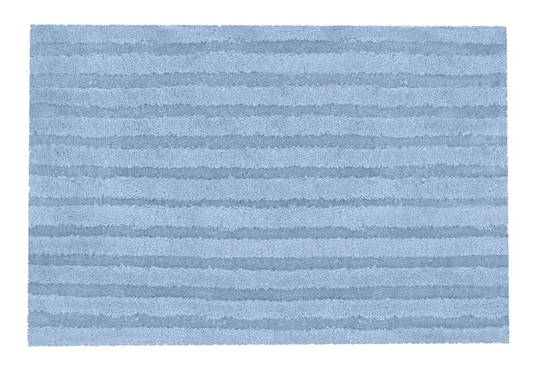 Badteppich CORD Stahlblau 60 x 60 cm