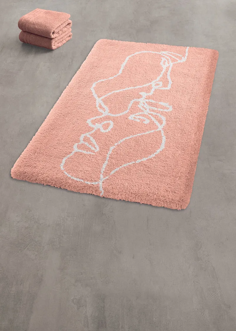 Badteppich FACE Pearl 60 x 90 cm