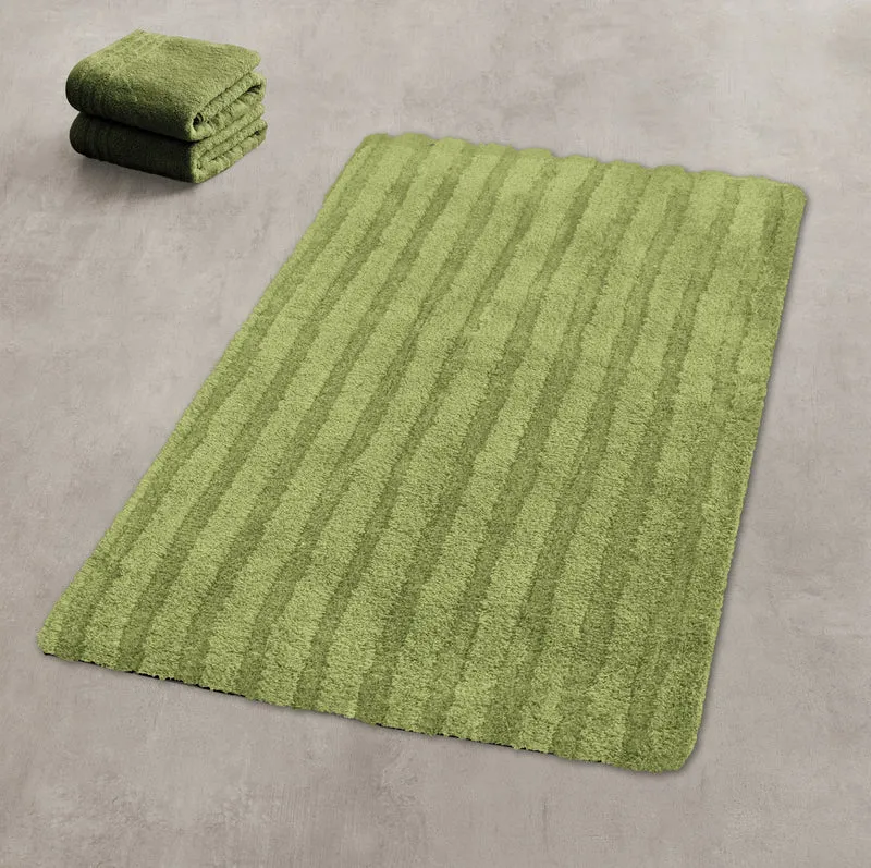 Badteppich CORD Dill 70 x 120 cm