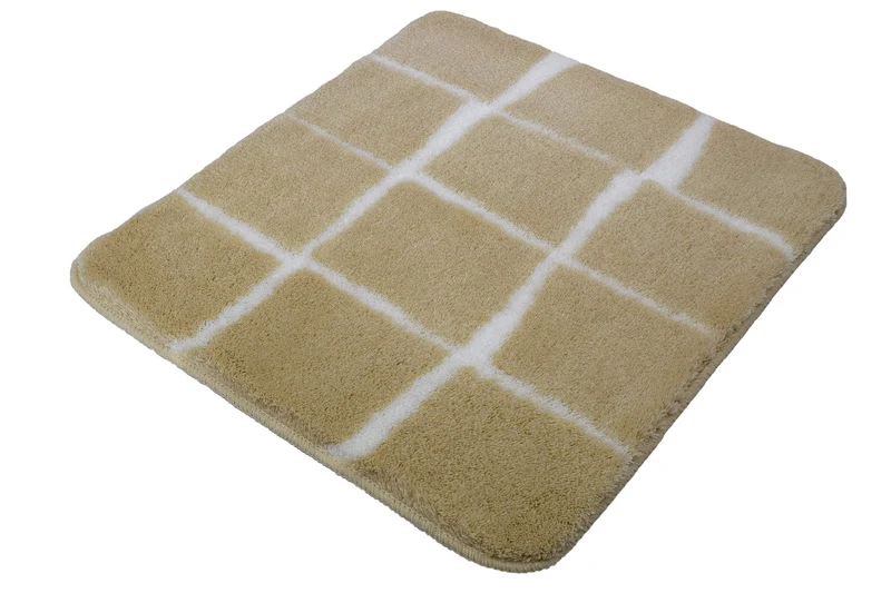 Badteppich CARAT Sandbeige 55 x 60 cm