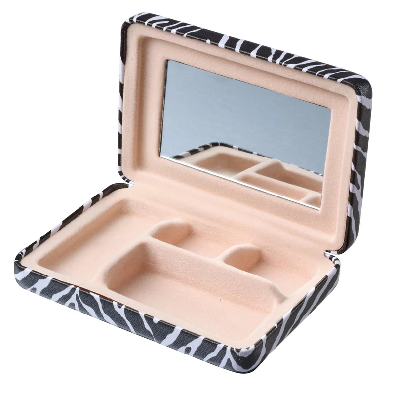 Bad-Organizer ZEBRA POCKET BOX Schwarz-Weiß S