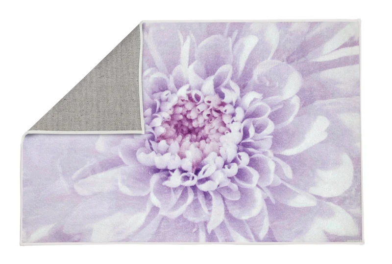 Badteppich DAHLIA Lavendel 60 x 90 cm