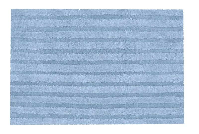Badteppich CORD Stahlblau 70 x 120 cm
