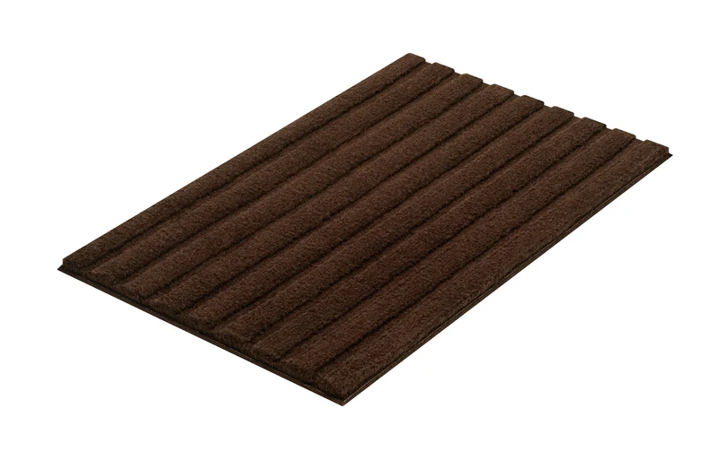 Badteppich CORD Nussbraun 70 x 120 cm