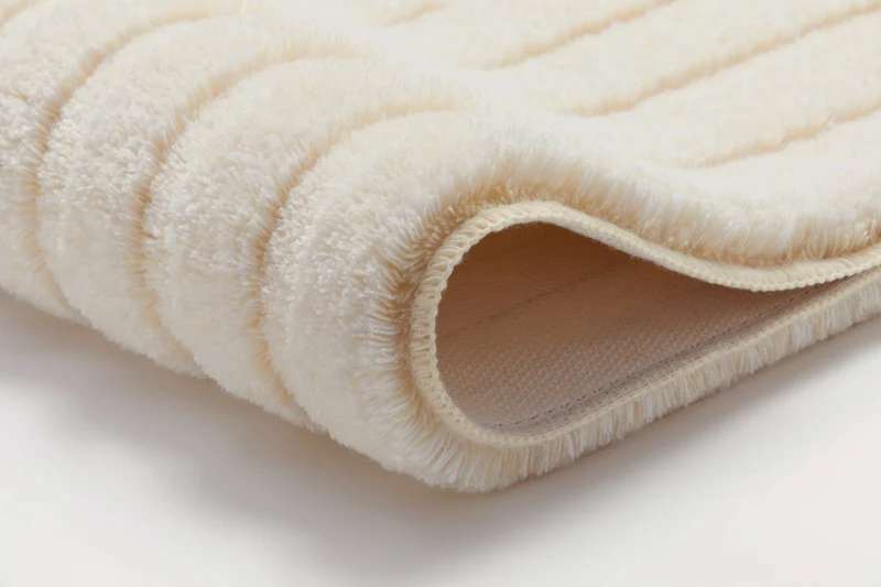 Badteppich CORD Sandbeige 60 x 100 cm