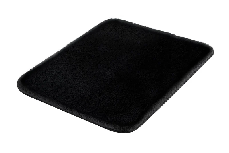 Badteppich CONY Schwarz 55 x 65 cm