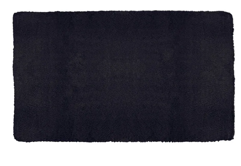 Badteppich CONY Schwarz 55 x 65 cm