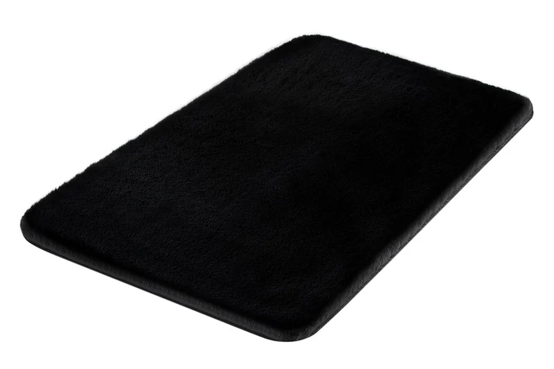 Badteppich CONY Schwarz 70 x 120 cm
