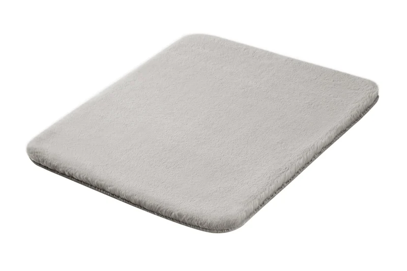 Badteppich CONY Silbergrau 55 x 65 cm