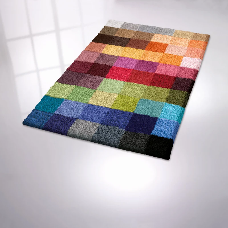Badteppich CUBETTO Multicolor 85 x 145 cm