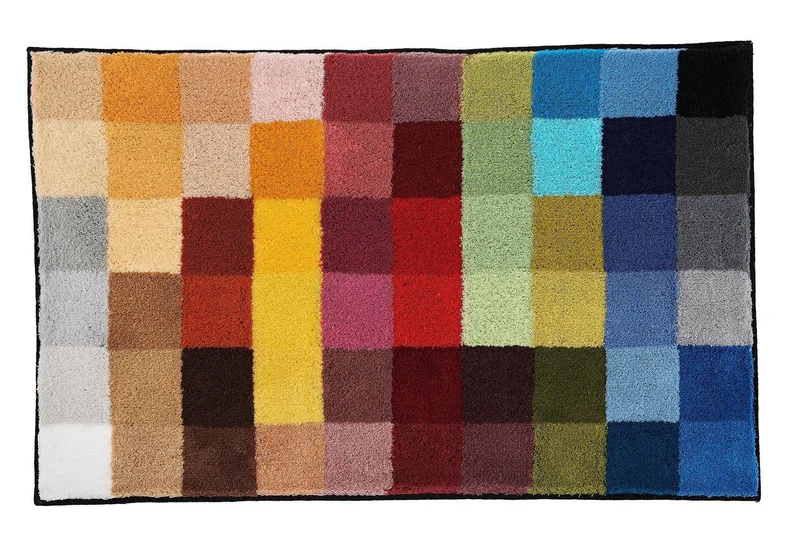 Badteppich CUBETTO Multicolor 75 x 120 cm