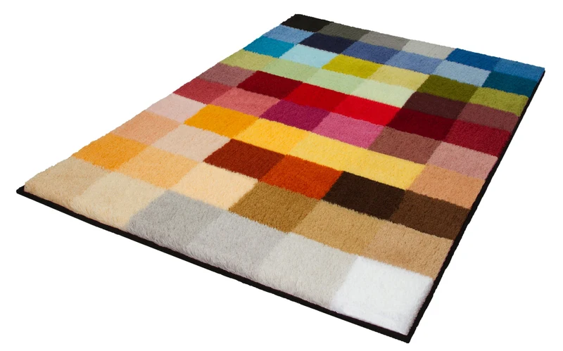 Badteppich CUBETTO Multicolor 75 x 120 cm