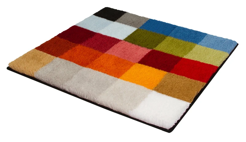 Badteppich CUBETTO Multicolor 60 x 60 cm