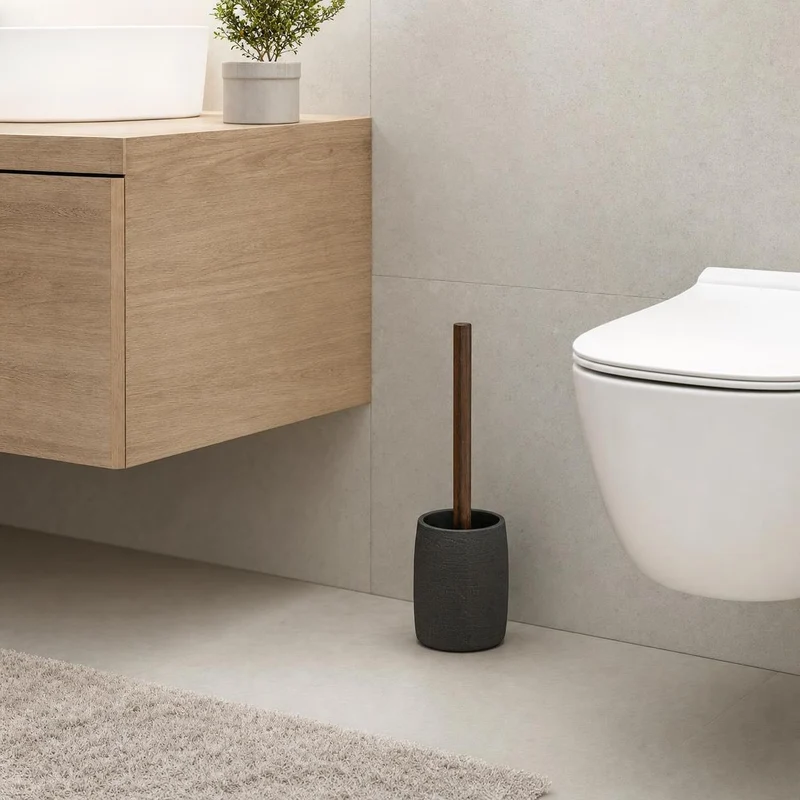 WC-Bürsten-Halter HARPER Schwarz