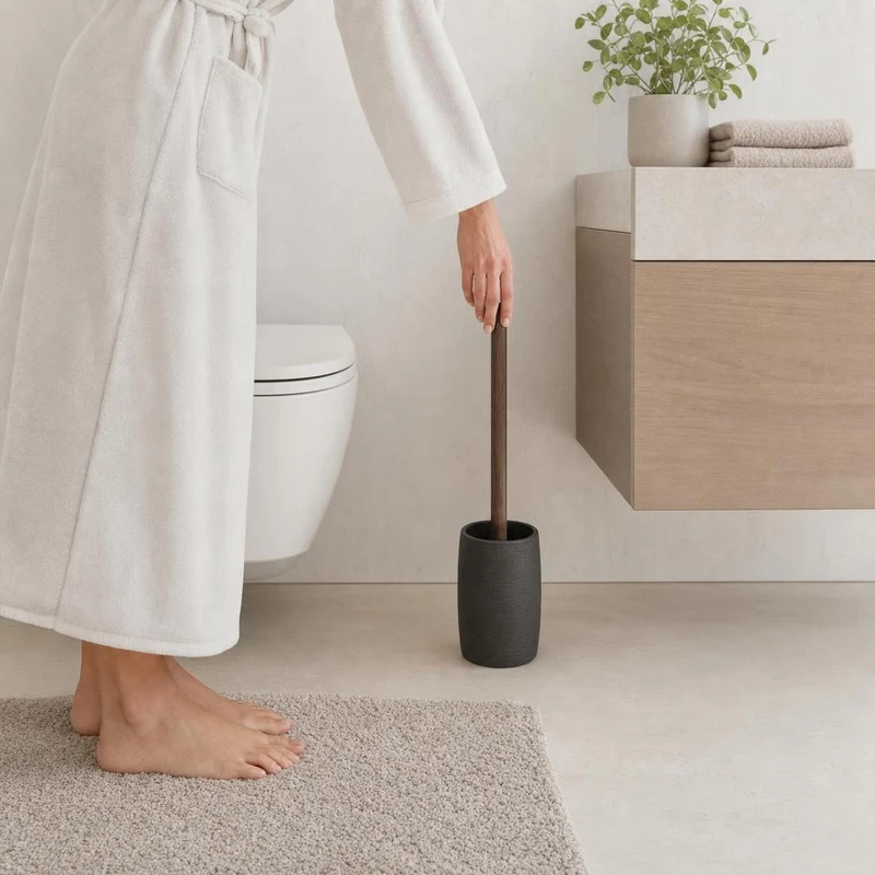 WC-Bürsten-Halter HARPER Schwarz