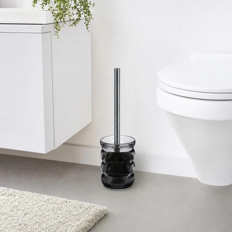 WC-Bürsten-Halter VERRO Silbergrau