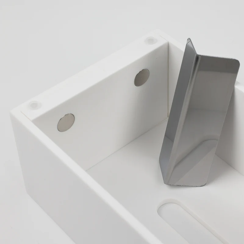 Kosmetiktuchbox Corian® weiß-matt