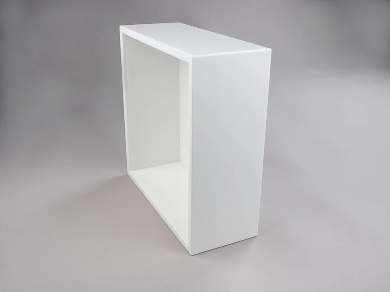Wandnische Corian® 30 x 30 cm weiß-matt