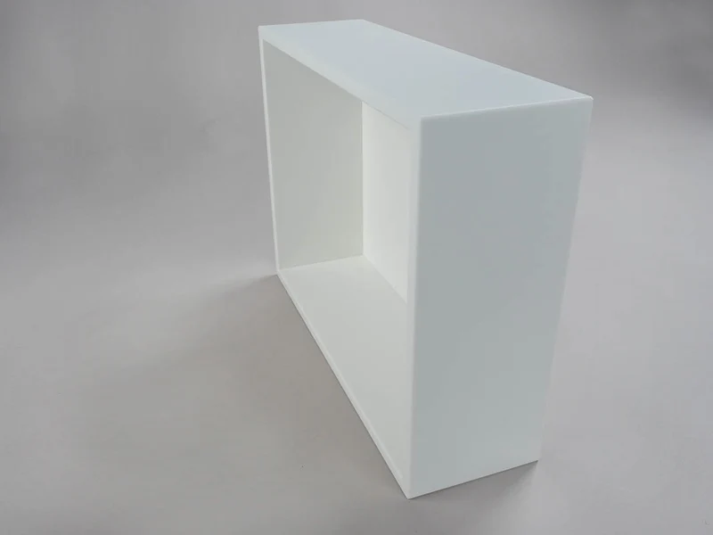 Duschfach Corian® 40 x 30 cm weiß-matt