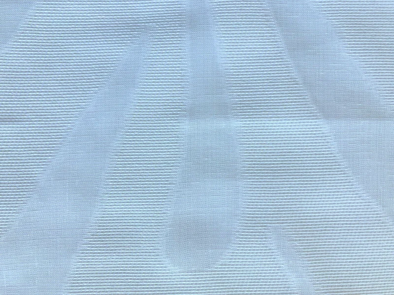 Schiebevorhang Blume weiß BxH 60x245cm halbtransparent