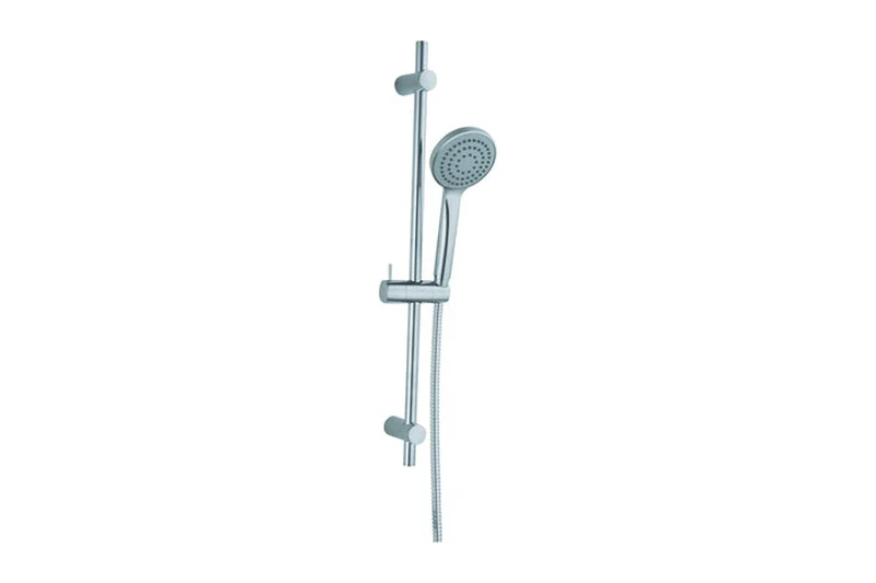Vigour one V1 Brausegarnitur, Wandstange 60 cm mit Handbrause und Flexschlauch, verchromt, Art.Nr. V1BG601