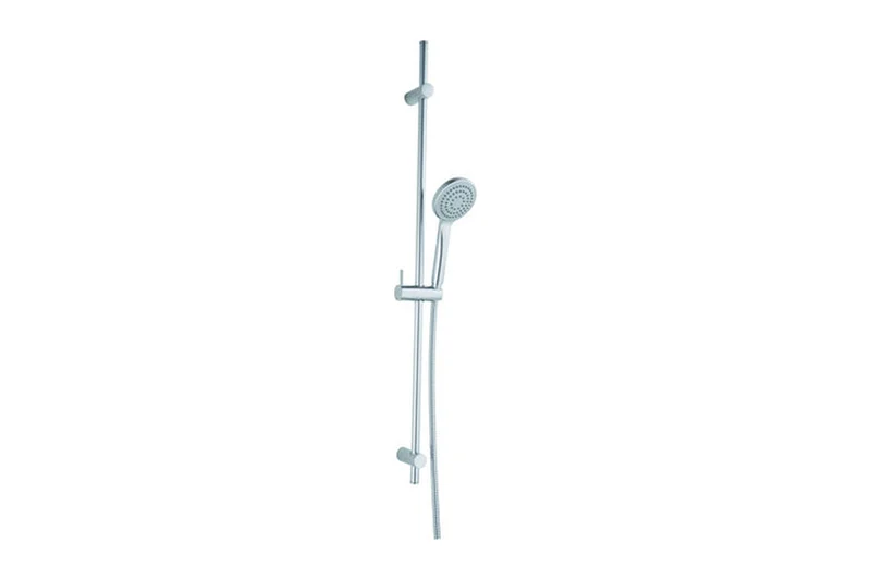 Vigour one V1 Brausegarnitur, Wandstange 90 cm mit Handbrause und Metallschlauch, verchromt, Art.Nr. V1BG901