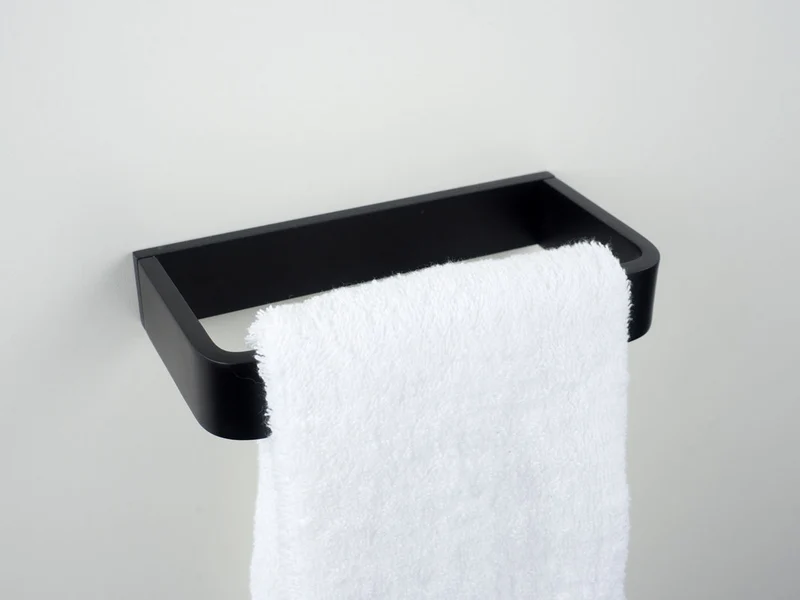 Handtuchring 17,5 cm DEEP - Schwarz matt