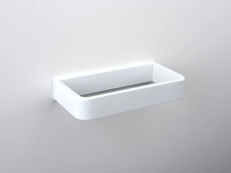 Handtuchring 17,5 cm DEEP - Weiß matt