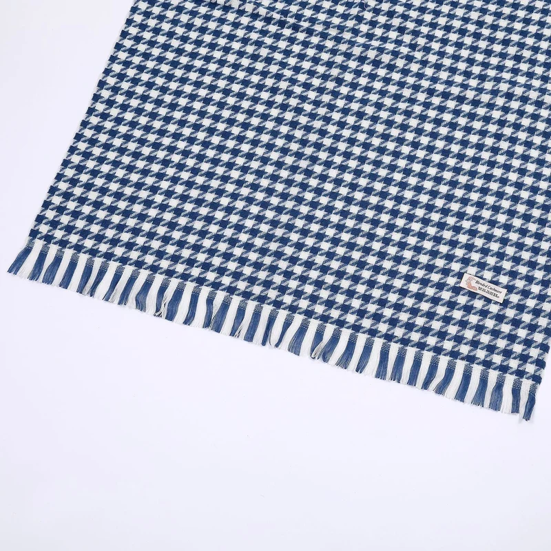 Dame elegant skjerf med houndstooth mønster Luvikno