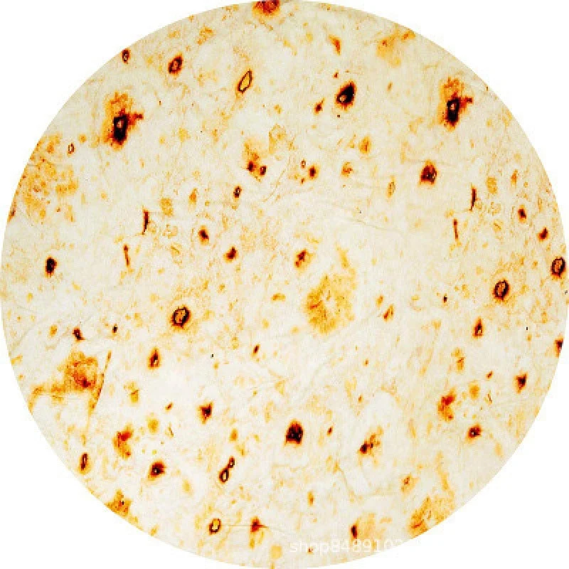 Unisex Fun-teppe i Tortilla-design Luvikno
