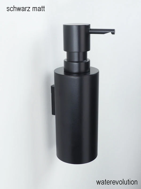 Wandseifenspender DEEP - Schwarz matt