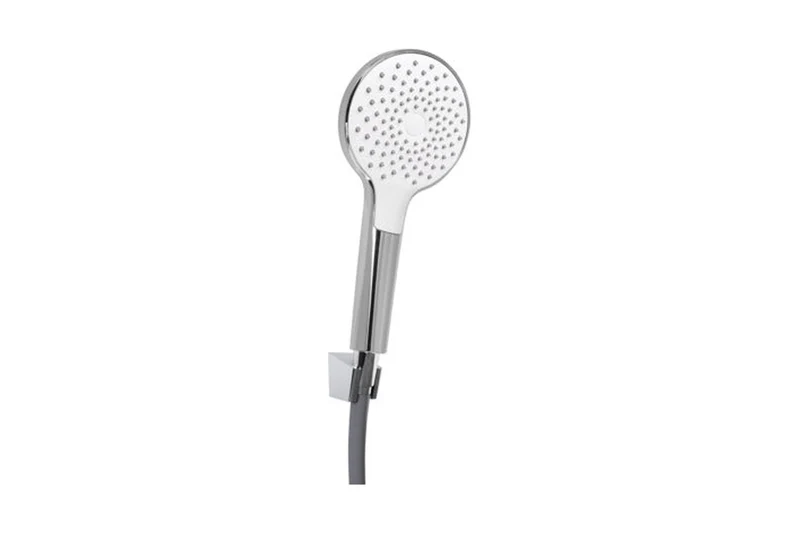 Vigour V2 Wannenset, Brausehalter mit Schlauch und 1-strahliger Handbrause, Regenstrahl, Art.Nr. V22WS1R