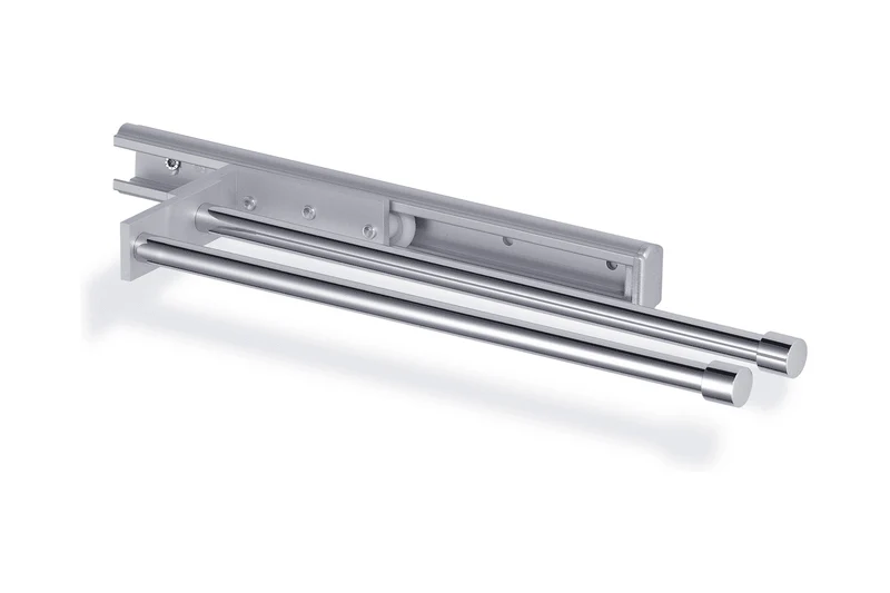 Giese Handtuchhalter einteilig ausziehbar, 300 bis 485 mm, Aluminium-Laufschiene, Art.Nr. 91115