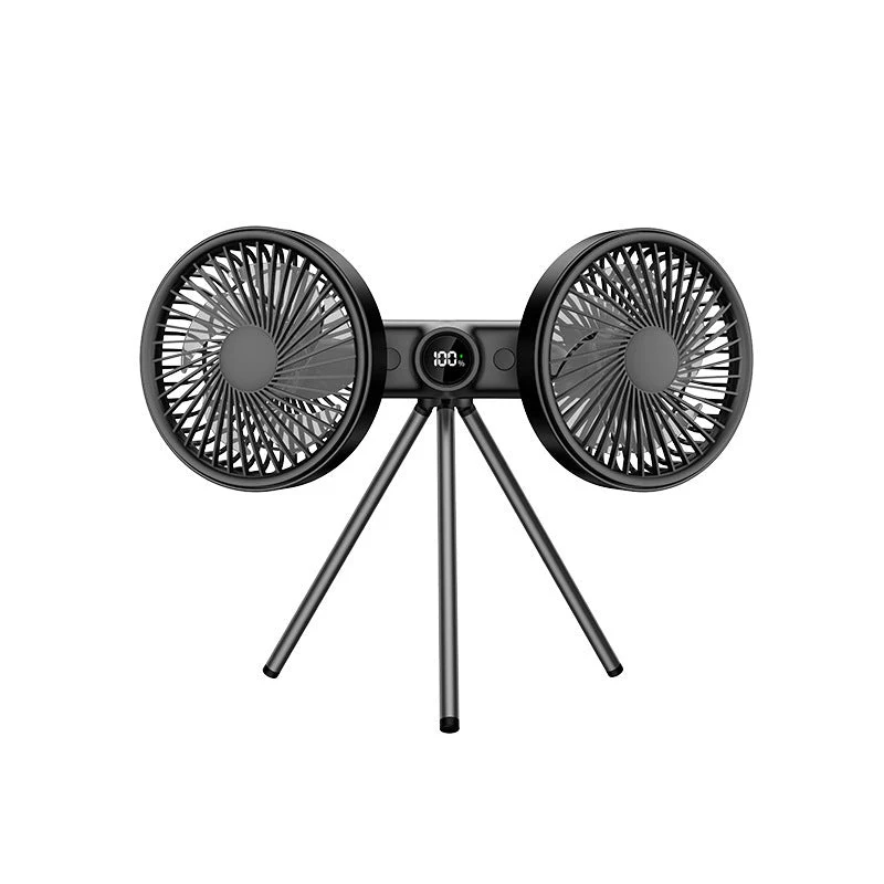 Justerbar Dual-Head Vifte Luvikno