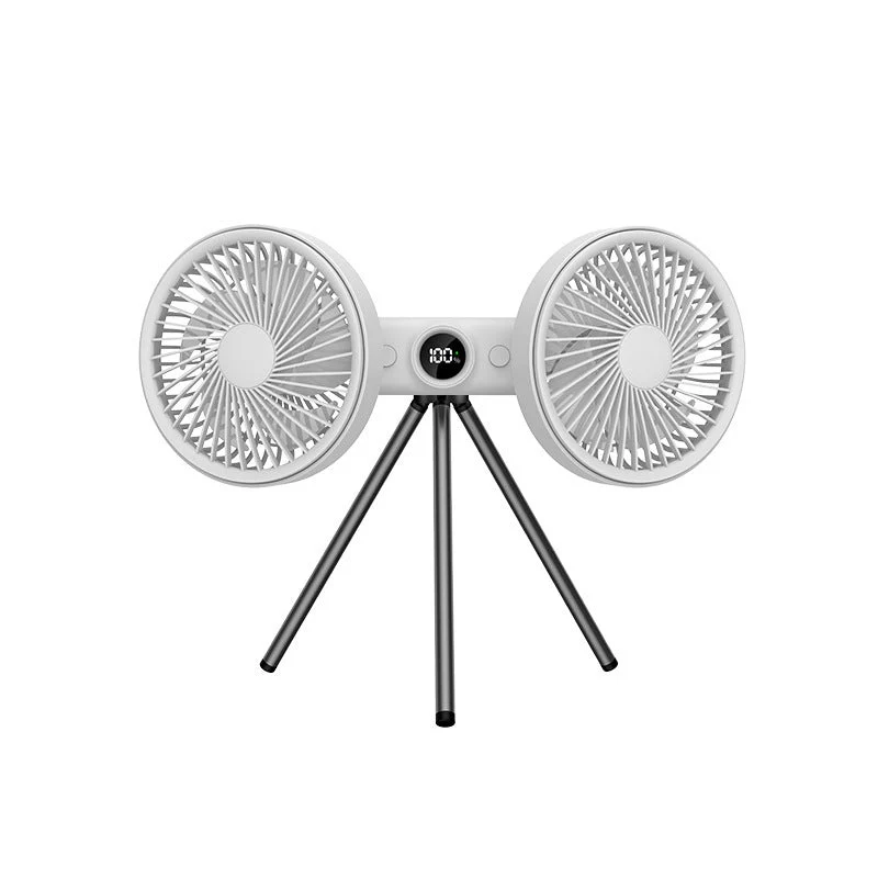 Justerbar Dual-Head Vifte Luvikno