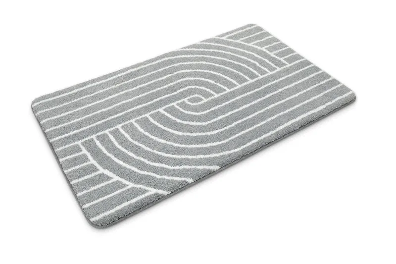 Badteppich Grau "Hilda" WECONhome Basics