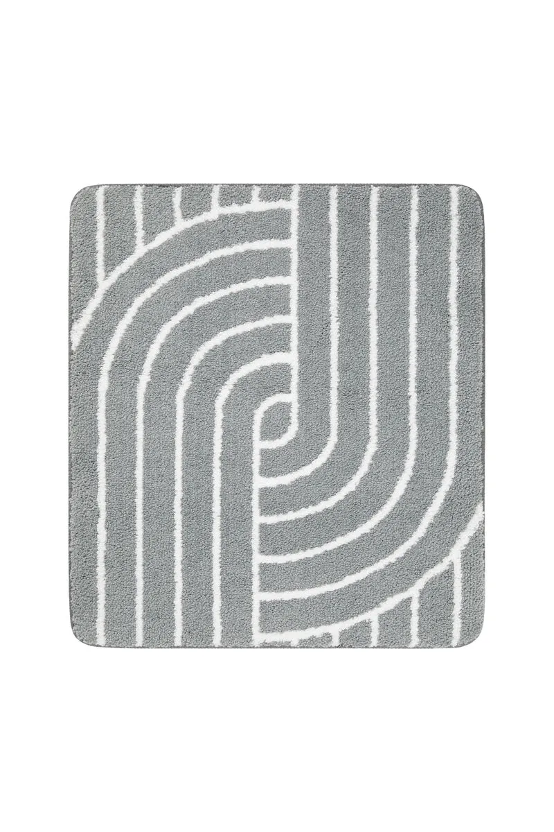 Badteppich Grau "Hilda" WECONhome Basics