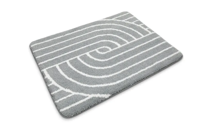 Badteppich Grau "Hilda" WECONhome Basics
