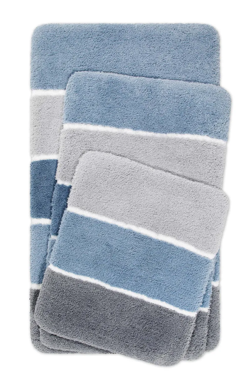 Badteppich Rauch Blau "Rio Marina" Homie Living
