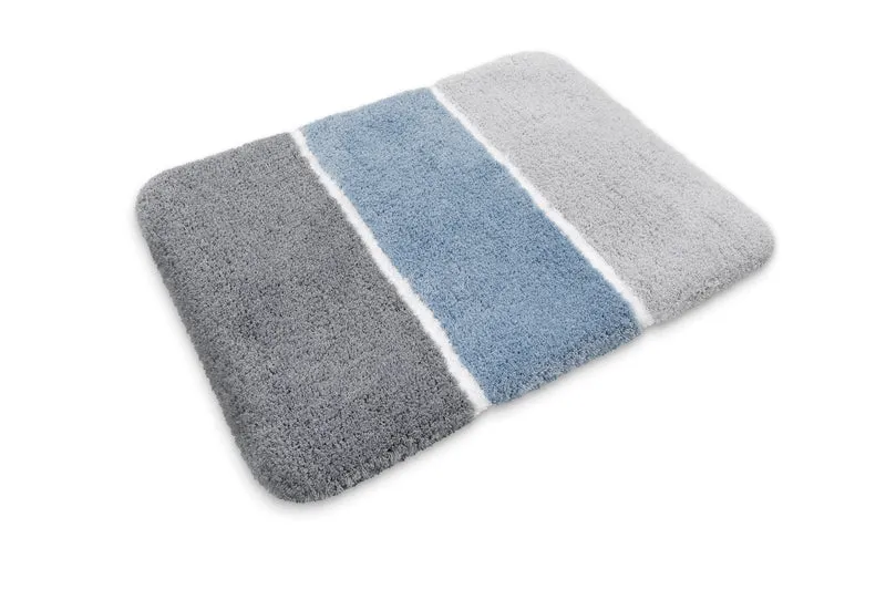 Badteppich Rauch Blau "Rio Marina" Homie Living