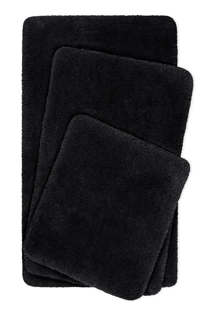 Badteppich Anthrazit Schwarz "Porto Azzurro" Homie Living