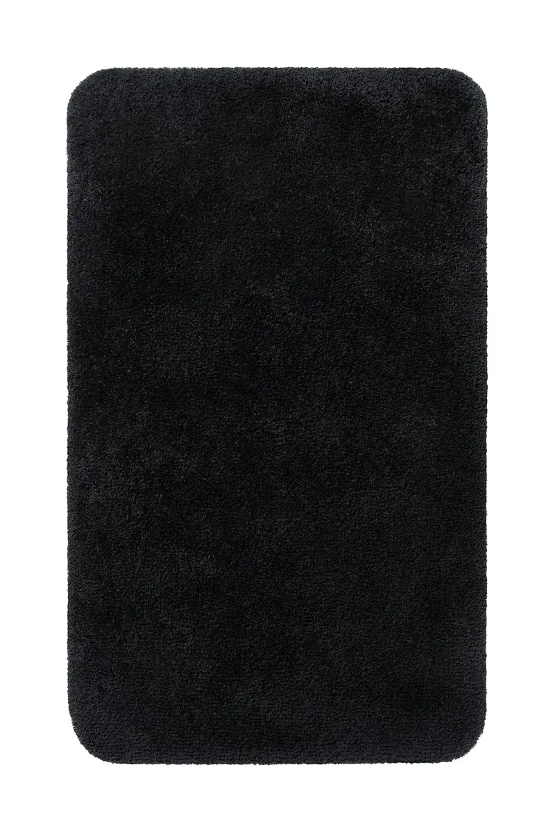 Badteppich Anthrazit Schwarz "Porto Azzurro" Homie Living
