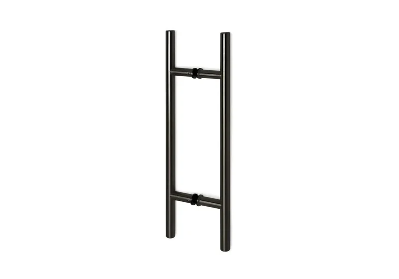 Griffstange – Ø 19 mm V2A beidseitig, 8–40 mm Glas, 200 mm Lochabstand, Art.Nr. 53