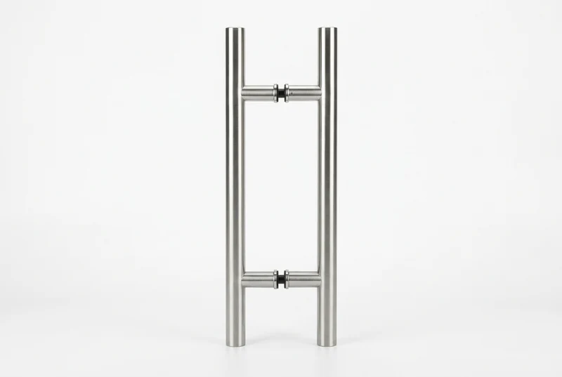 Griffstange – Ø 19 mm V2A beidseitig, 8–40 mm Glas, 200 mm Lochabstand, Art.Nr. 53