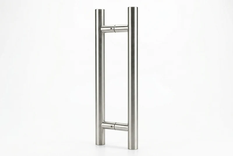 Griffstange – Ø 19 mm V2A Edelstahl, 300 mm Länge, 8–10 mm Glas, Art.Nr. EULP