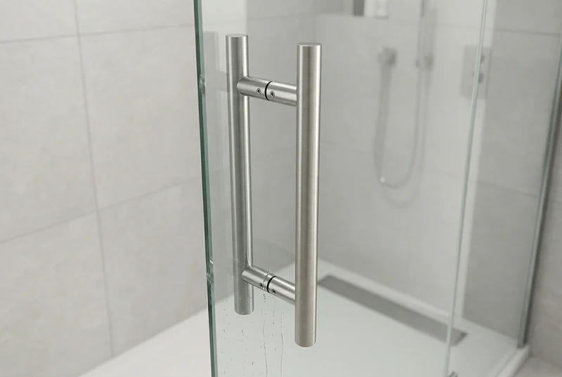 Griffstange – Ø 19 mm V2A Edelstahl, 300 mm Länge, 8–10 mm Glas, Art.Nr. EULP