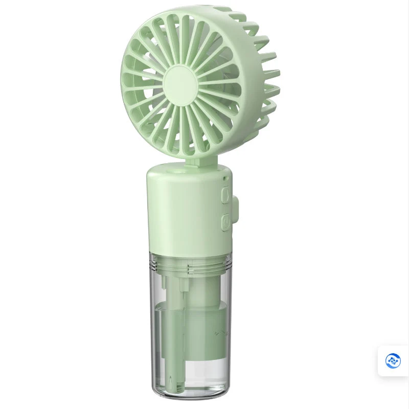 Unisex bærbar Mini-vifte med sprayer og avtakbar vanntank USB-ladefunksjon Luvikno