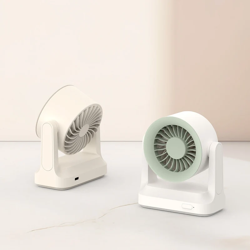 Unisex nan kompakt bordvifte og luftsyklus med svingbart hode og stille DC-motor Luvikno